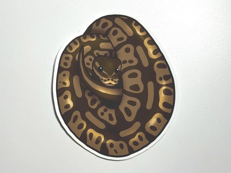 Ball Python Sticker bild 2
