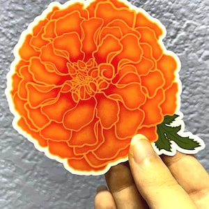 Marigold Sticker