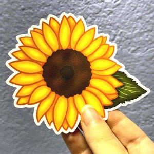 Sunflower Sticker
