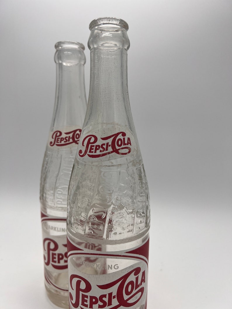 Vintage Pepsi Bottle Etsy
