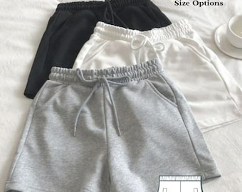 Elastic Waist Summer Shorts Sewing Pattern: XS-4XL (A4-A0 PDF)