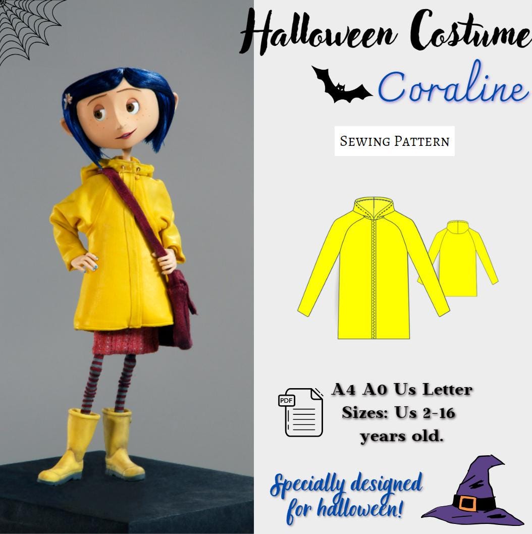 Coraline Jones Coraline Sweater Pattern Coraline Adult Ugly
