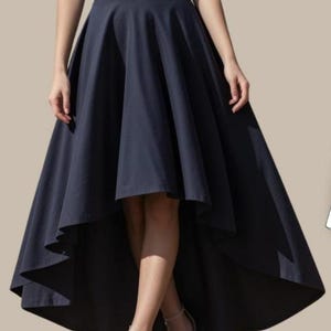 Hi-Low Summer Skirt Sewing Pattern: Easy DIY (PDF Pattern XS-4XL)