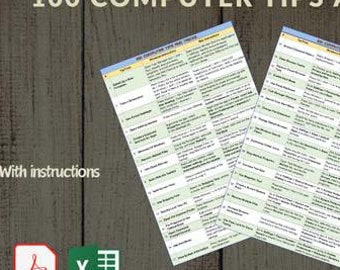 Top 100 computer Tips and Tricks that everyone should know