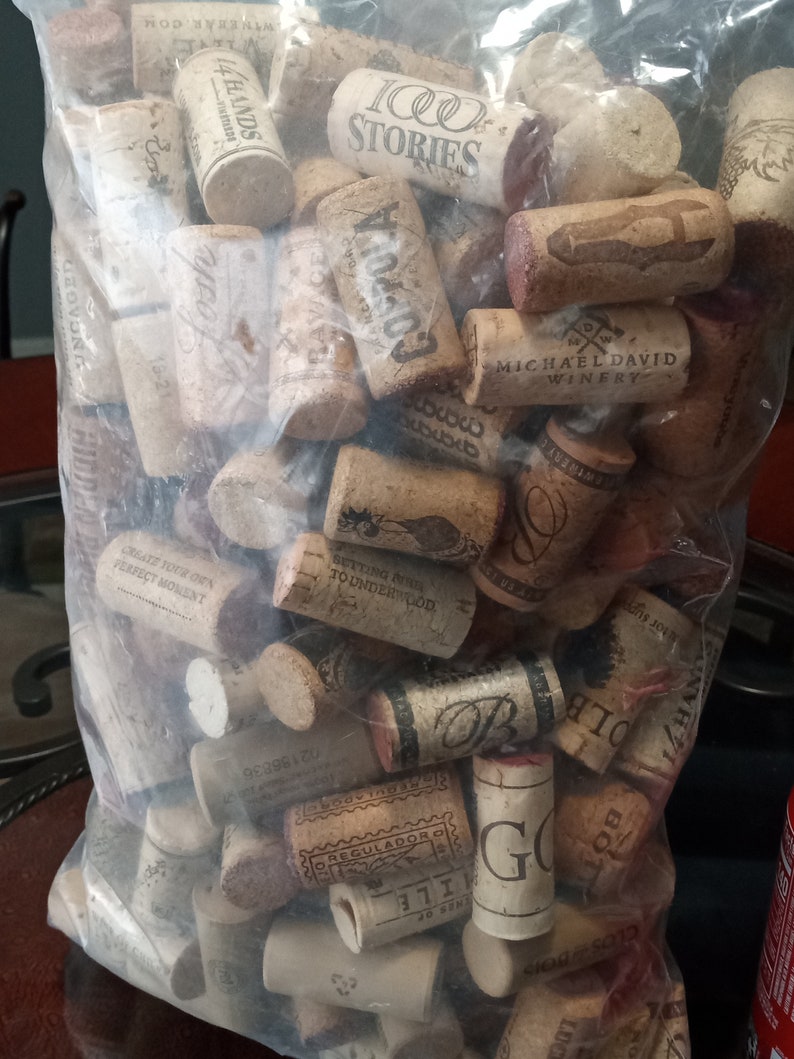 200 Corks Wine Bottle Corks, Clean Etsy