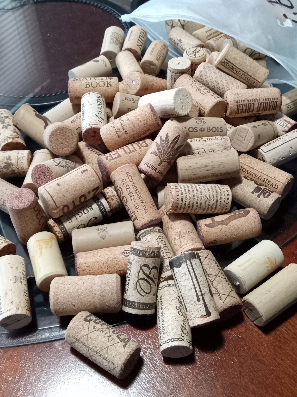 100 Corks Wine Bottle Corks, Clean Etsy