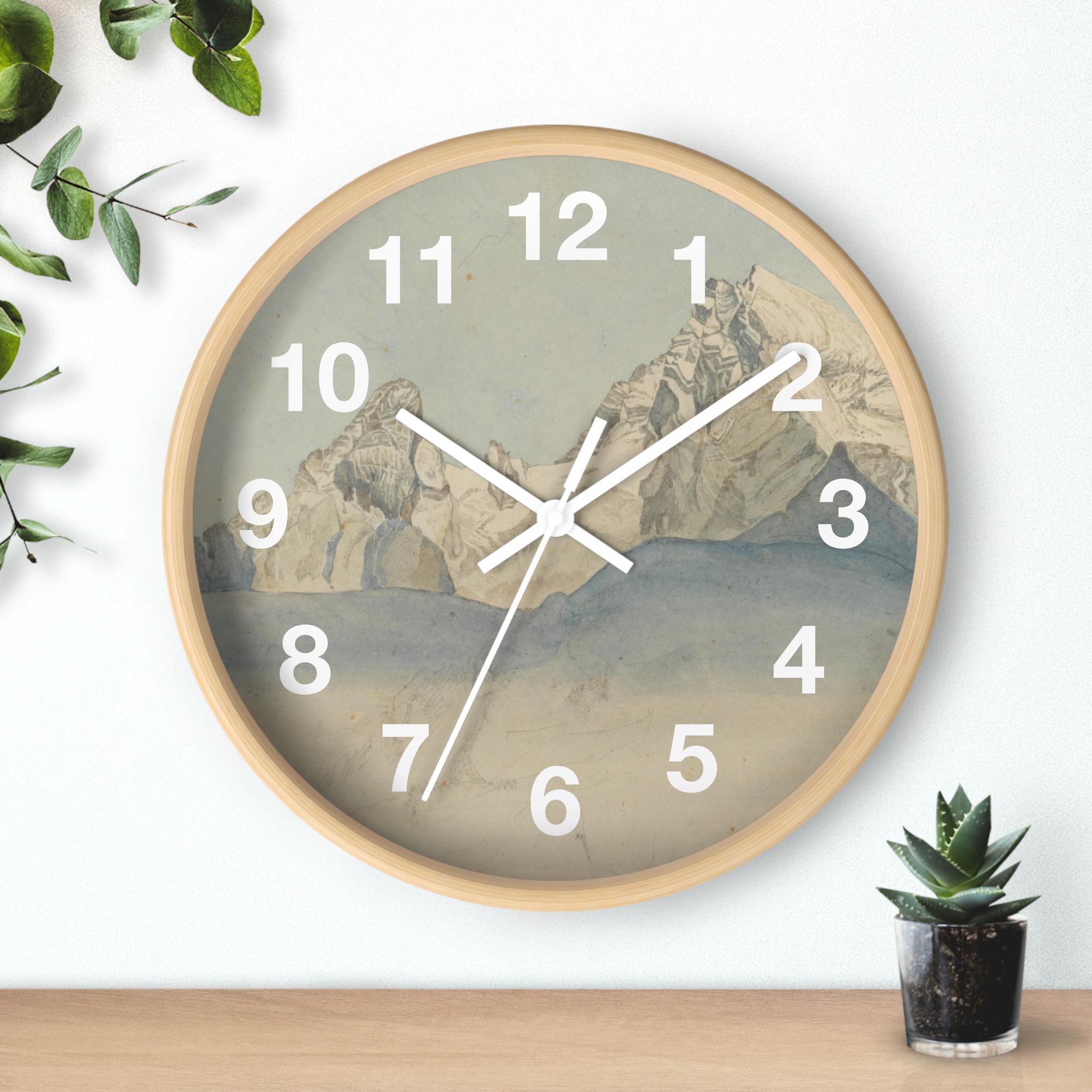 Mountain Time Wall Clock - Etsy