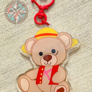 Op Captain Anime Teddy Charm