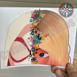 Spider Gwen Atsv Peeker Decal