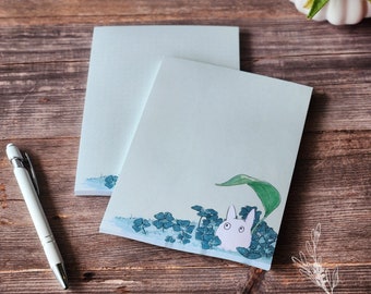 Totoro Notepad | 5x7 Cute Memo Pad | Stationery Notepad
