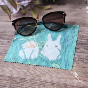 Totoro Cleaning Cloth | Microfiber Glasses and Screen Cleaner | Forest Spirit