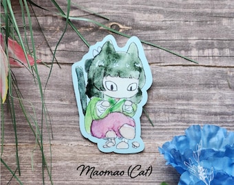 Apothecary Diaries Stickers | 2.5" vinyl stickers | Maomao | Jinshi | Moon Fairy stickers | Maomao x Jinshi