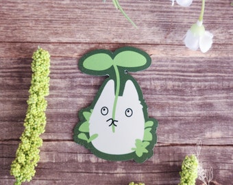 Littlest Totoro Magnet | 2.5in Fridge Magnet | Forest Spirit