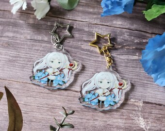 Traveling elf mage party keychains| 2" acrylic charm
