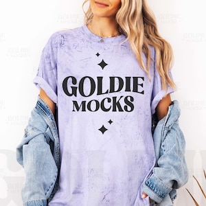 Comfort Colors Colorblast 1745 Amethyst Shirt Mockup | 1745 Purple Tshirt Mock-up | Real Model Mock | Trendy Tshirt Dress Style Aesthetic