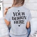 Bella Canvas 3001 Military Green Shirt Mockup | 3001 Green T-shirt ...