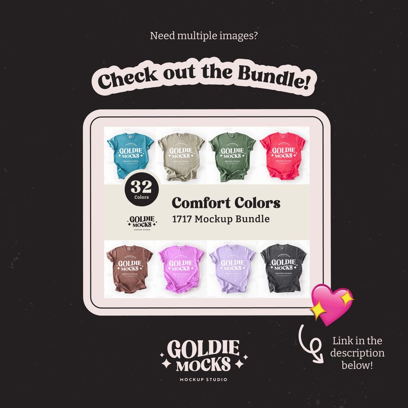 Comfort Colors C1717 Blå jeansskjorta flat lay-modell | CC 1717 Blå t-shirt-modell | Verklig produktmockup | Enkel minimalistisk grundläggande flat lay bild 5