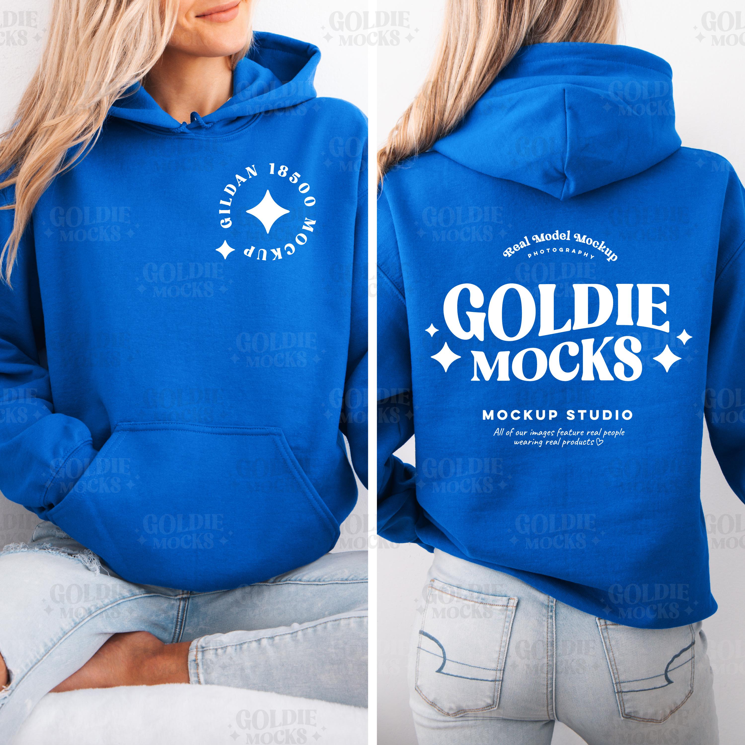 Royal blue hoodie