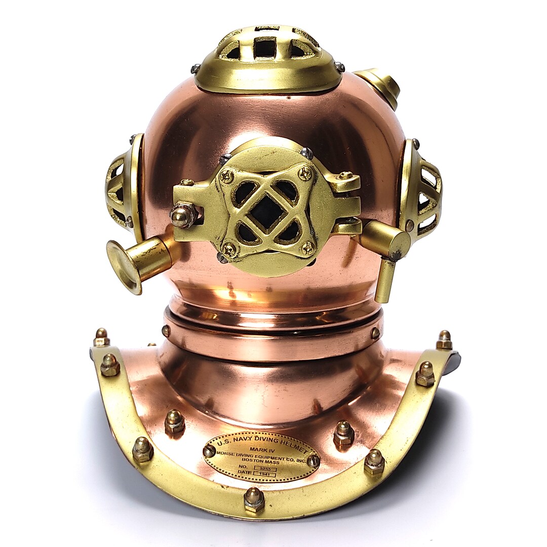 Diving Helmet, US Navy Mark, Nautical Diving Helmet, Scuba Diving