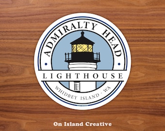 Admiralty Head Lighthouse Sticker