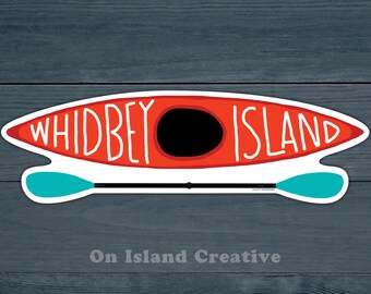 Whidbey Island Kayak Sticker