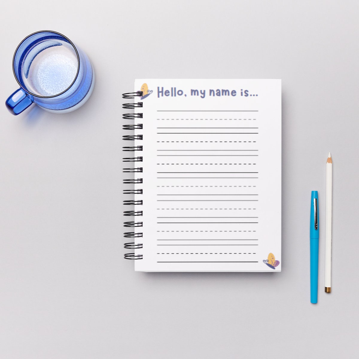 Kindergarten Learning Worksheets Educational Preschool Write Your Name ...