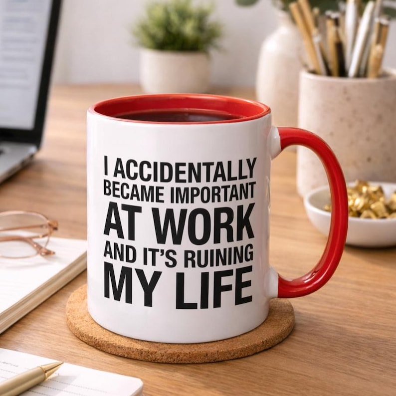 funny quote mug