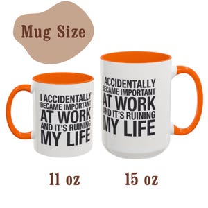 Funny Sarcastic Work Mug