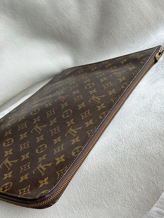 Vintage LOUIS VUITTON Monogram Canvas Poche Docum… - image 6