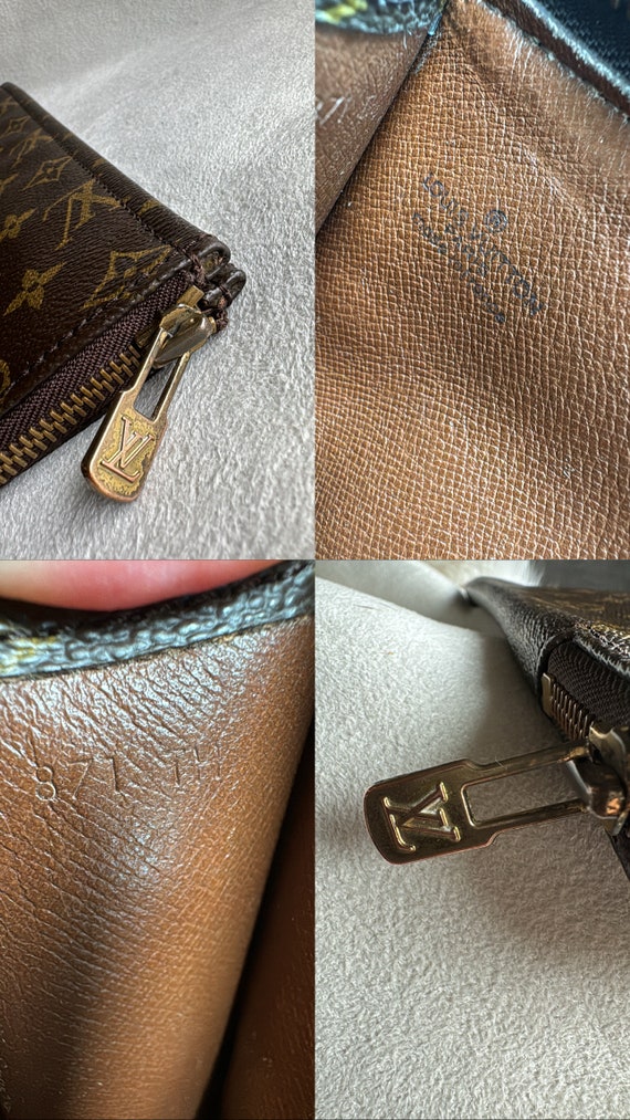 Vintage LOUIS VUITTON Monogram Canvas Poche Docum… - image 10