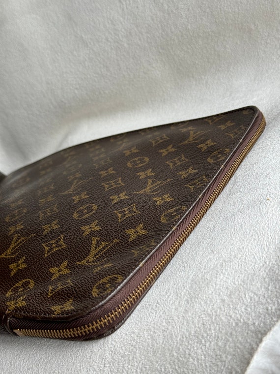 Vintage LOUIS VUITTON Monogram Canvas Poche Docum… - image 4