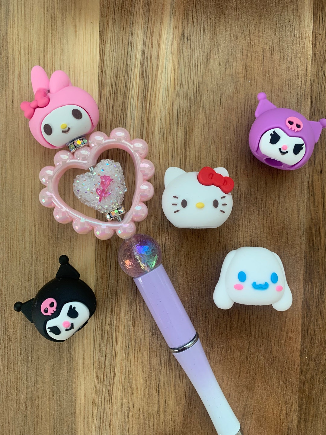Kawaii Eraser Topper Pencil Toppers Eraser Toppers Etsy