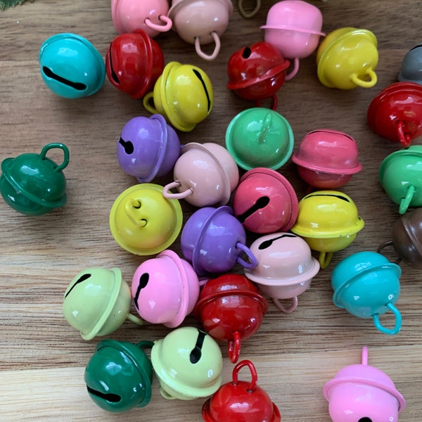 Bell Charms | Bell For Crafts | Bell Color Mix | Jingle Bells