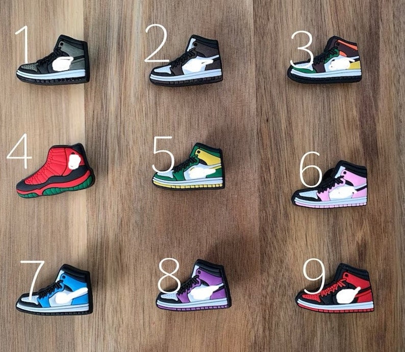 38 Stück Schuh Charms Set - Coole Sneaker Accessoires Zum DIY