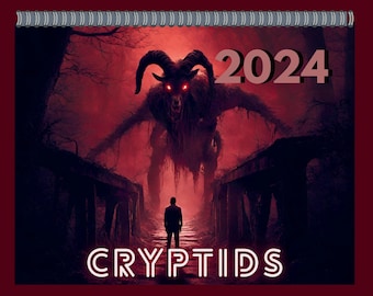 2024 Cryptids Calendar