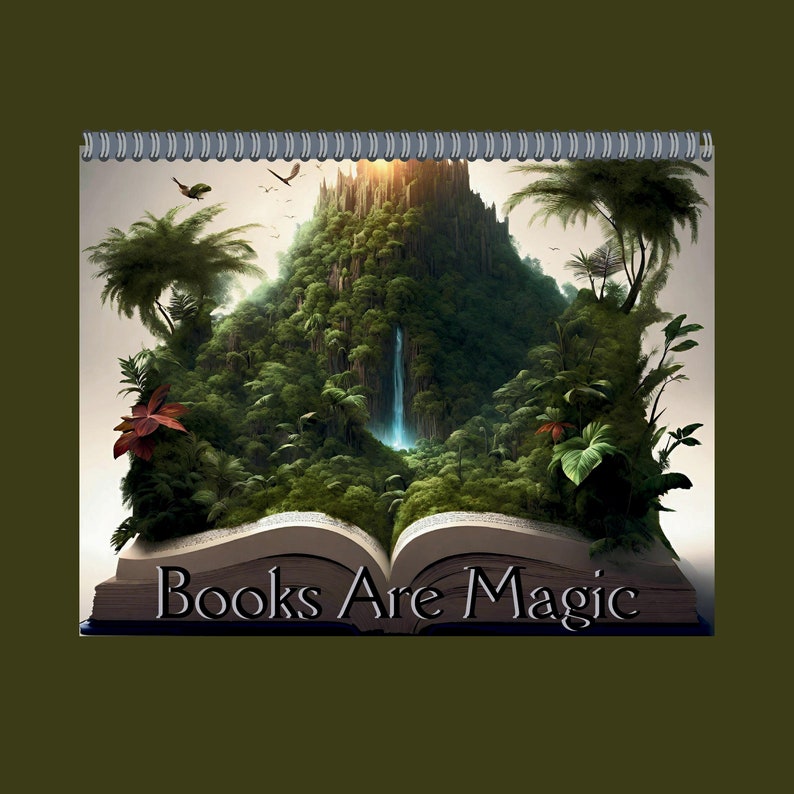 2024 Books Are Magic Calendar, 2024 Calendars Etsy