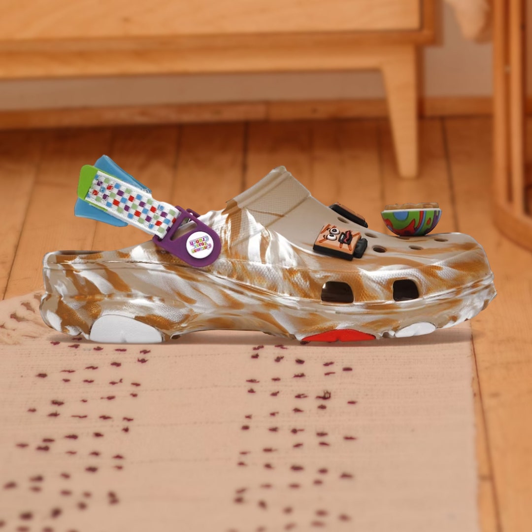 Crocs Classic Clog Cinnamon Toast Crunch Slipper Etsy