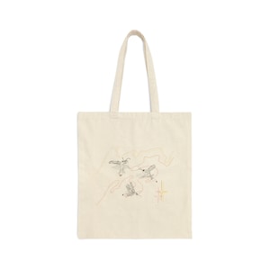 Hand Painted Tote Bag – Firefly