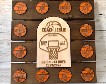 Basketball Coach Gift | Basketball Team Gift | End Of Year Gift | Thank You Gift | Team Thank You Gift | Basketball Thank You