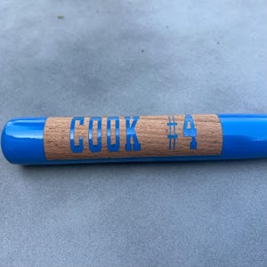 Engraved Baseball Bat Gift | Baseball Team Gift | Engraved Mini Baseball Bat | Baseball Player | Tball Gift | Baseball