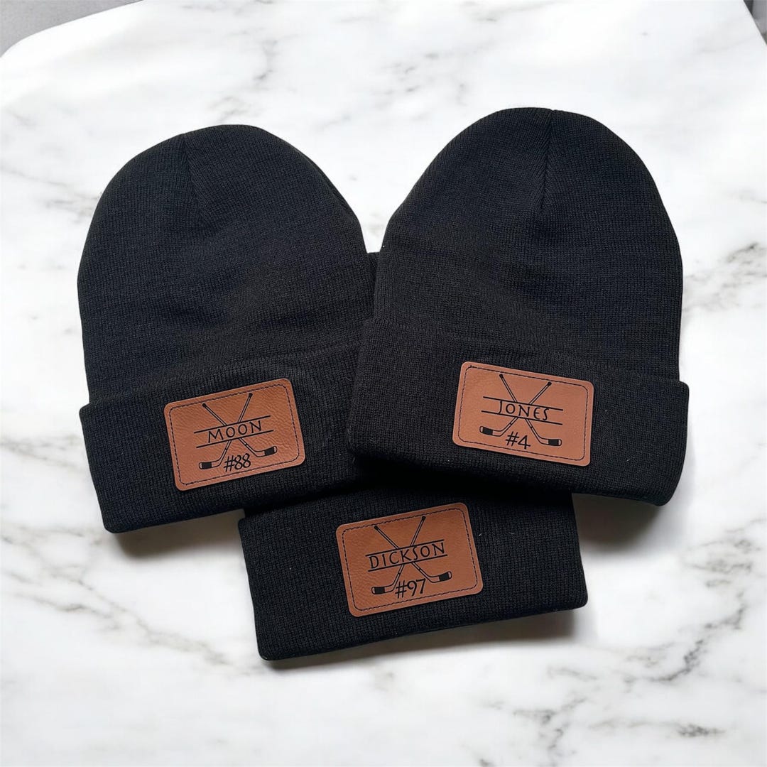Personalized Hockey Toque | Hockey Hat | Gift for Hockey Team | Custom ...