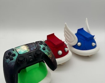 マリオシェルコントローラーホルダー 任天堂とは一切関係ありません 任天堂 Wii スイッチ ゲームアクセサリー マリオカート