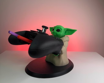 Suporte para controlador Grogu (para sabres de luz personalizados em cores)