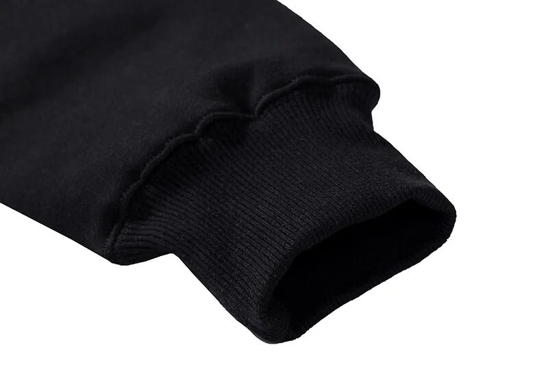 Black Loose-fit Y2K Streetwear Hoodie, Rhinestone Decorated Revenge ...