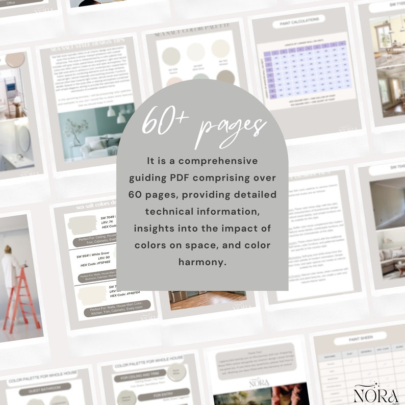 SEA SALT Sherwin Williams Color Palette With Interior Design Tips, 2024