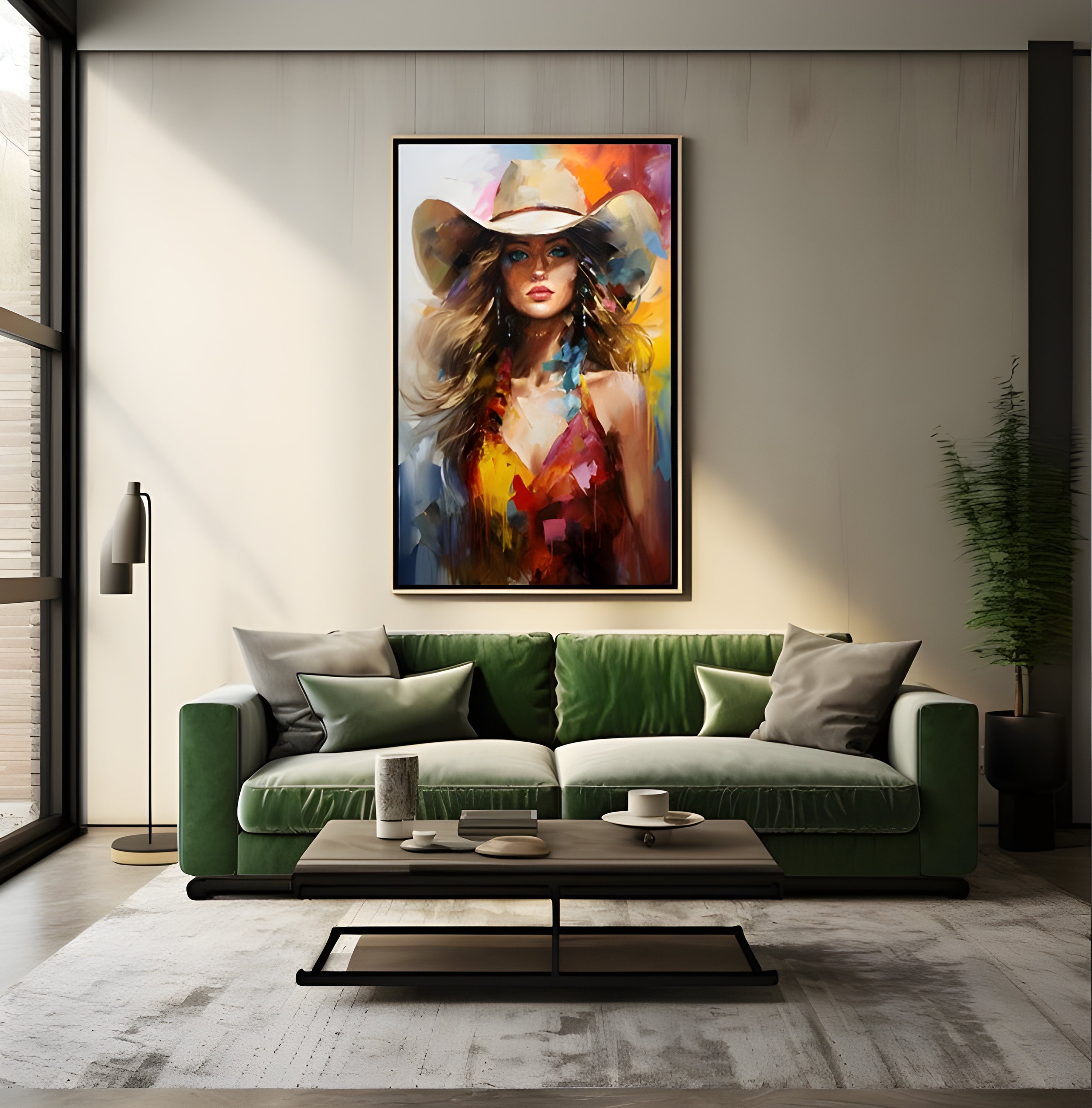 Canvas Wall Art, Modern Art, House Decoration, Modern House Design