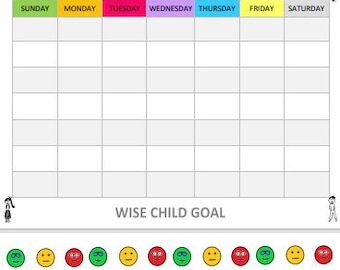 Wise child goal Calendar