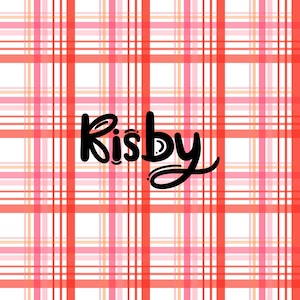 Valentine Plaid Seamless Pattern, Pink and Red Gingham Surface Pattern Design For Fabric Print, Girl Valentines Day Digital Paper