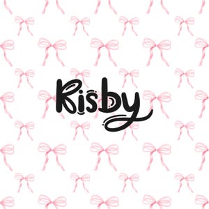 Fiocchi di nastro rosa Coquette, motivo senza cuciture, grazioso fiocco di nastro rosa preppy, estetico, stampabile, sfondo digitale su carta, regali per la festa della mamma