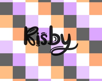 Retro Halloween Checkered Seamless Pattern: Spooky Digital Paper